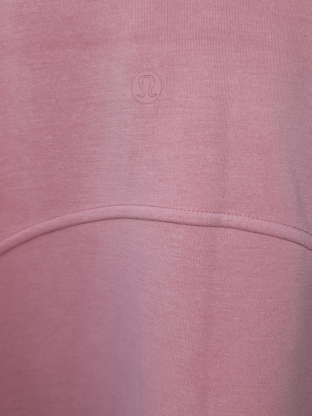 Lululemon NWT Brushed Softstreme Half Zip Pink Tide Sz 12 - Picture 9 of 15